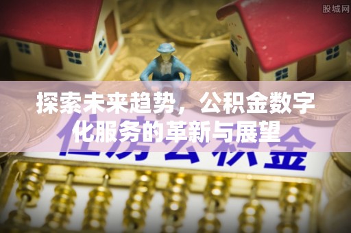 云城探索未来趋势，公积金数字化服务的革新与展望