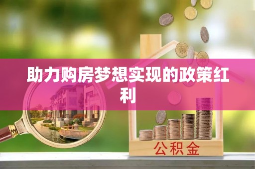 云城助力购房梦想实现的政策红利