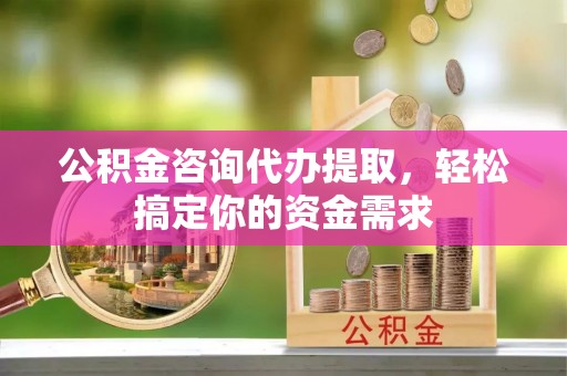 云城公积金咨询代办提取，轻松搞定你的资金需求