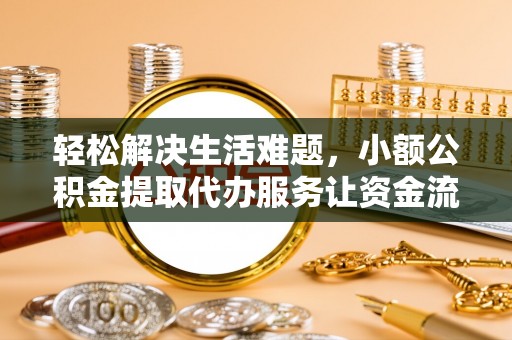 云城轻松解决生活难题，小额公积金提取代办服务让资金流动更便捷