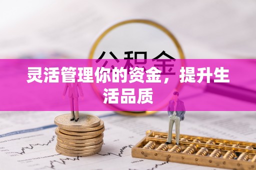 云城灵活管理你的资金，提升生活品质