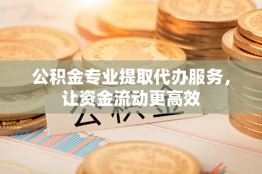 云城公积金专业提取代办服务，让资金流动更高效