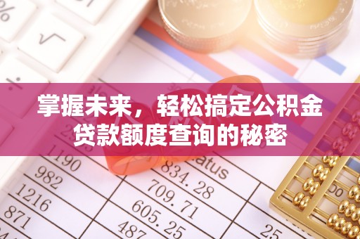云城掌握未来，轻松搞定公积金贷款额度查询的秘密