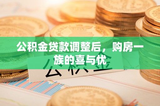 云城公积金贷款调整后，购房一族的喜与忧