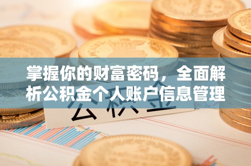 云城掌握你的财富密码，全面解析公积金个人账户信息管理