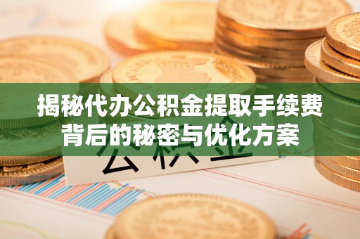 云城揭秘代办公积金提取手续费背后的秘密与优化方案
