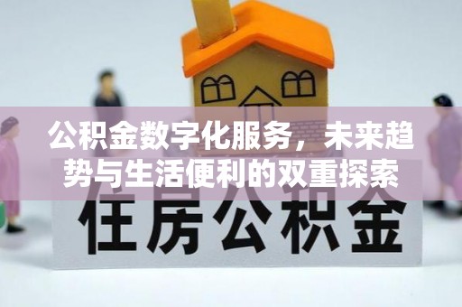 云城公积金数字化服务，未来趋势与生活便利的双重探索