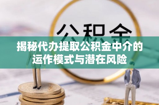 云城揭秘代办提取公积金中介的运作模式与潜在风险