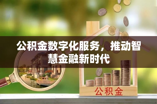 云城公积金数字化服务，推动智慧金融新时代