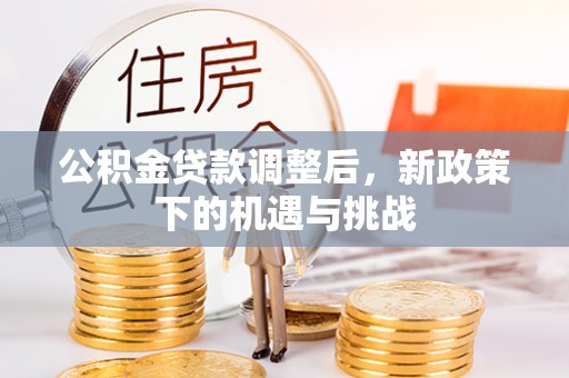 云城公积金贷款调整后，新政策下的机遇与挑战