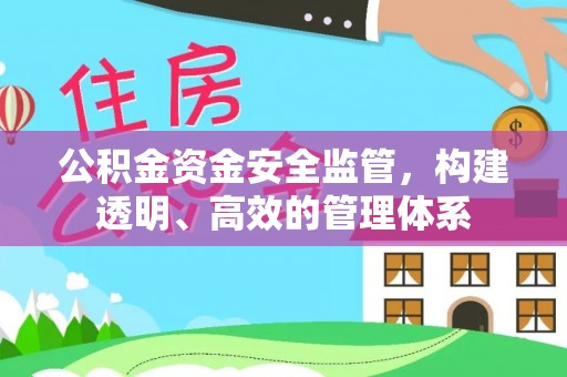 云城公积金资金安全监管，构建透明、高效的管理体系