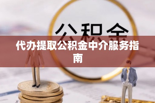 云城代办提取公积金中介服务指南