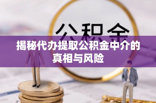 云城揭秘代办提取公积金中介的真相与风险