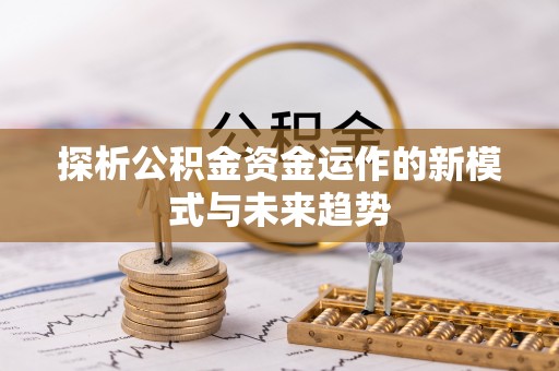 云城探析公积金资金运作的新模式与未来趋势
