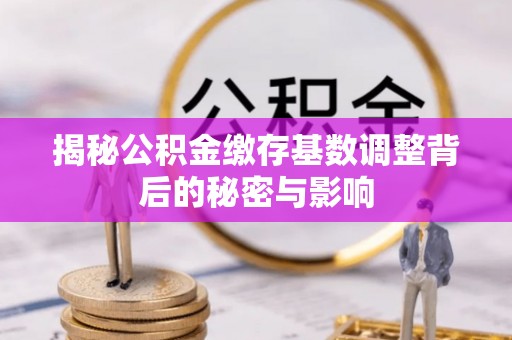 云城揭秘公积金缴存基数调整背后的秘密与影响