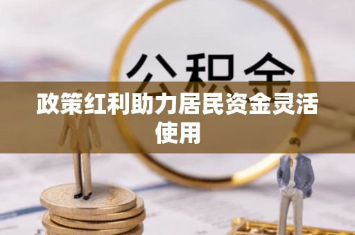 云城政策红利助力居民资金灵活使用