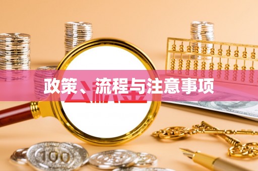 云城政策、流程与注意事项