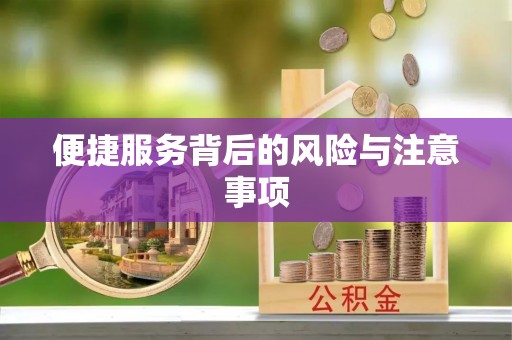 云城便捷服务背后的风险与注意事项